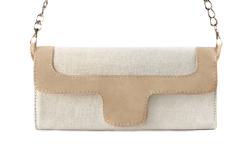 beige naturel dress clutch for women - Florence KOOIJMAN